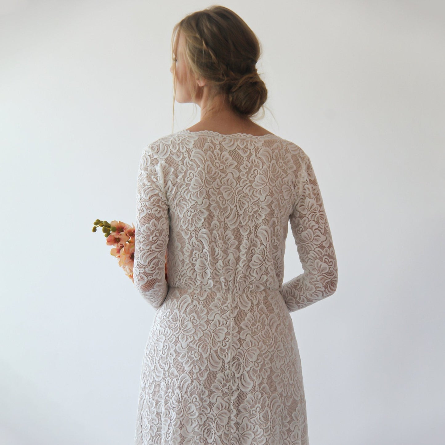 Antoinette Rosa Lace Dress