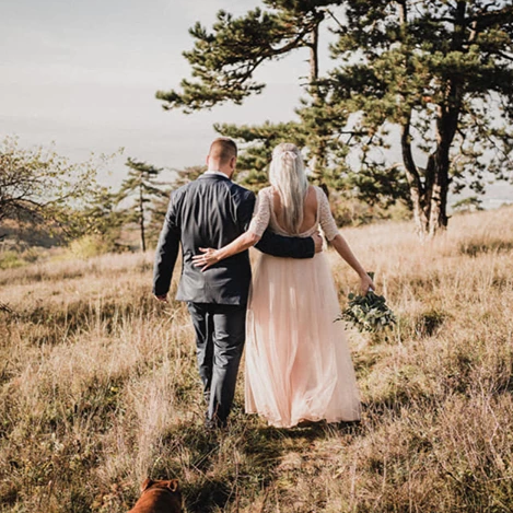 Celeste Noir Lace Gown