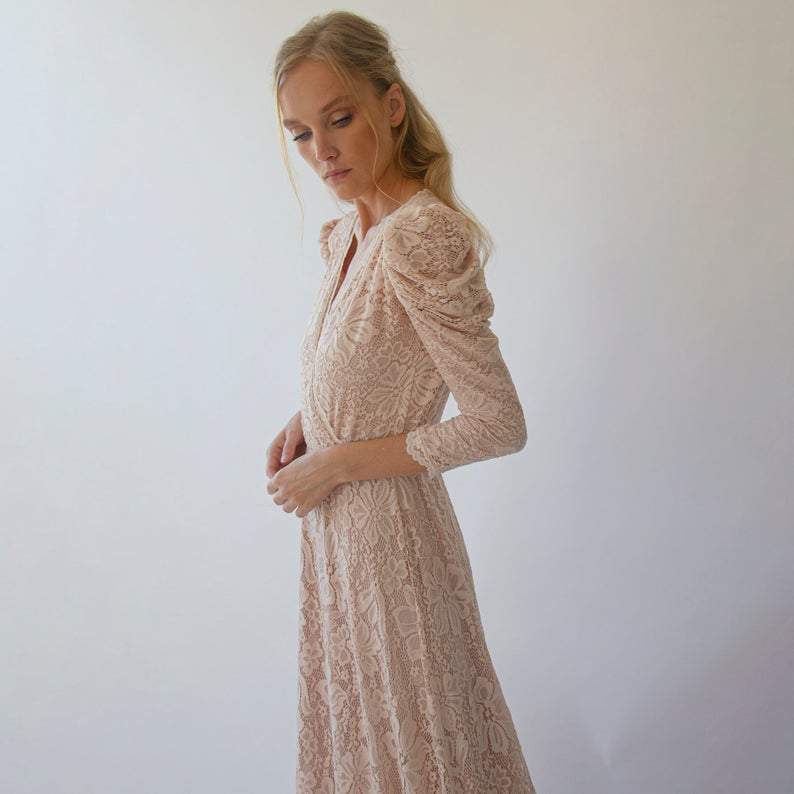 Rosa Bella Vintage Lace Gown