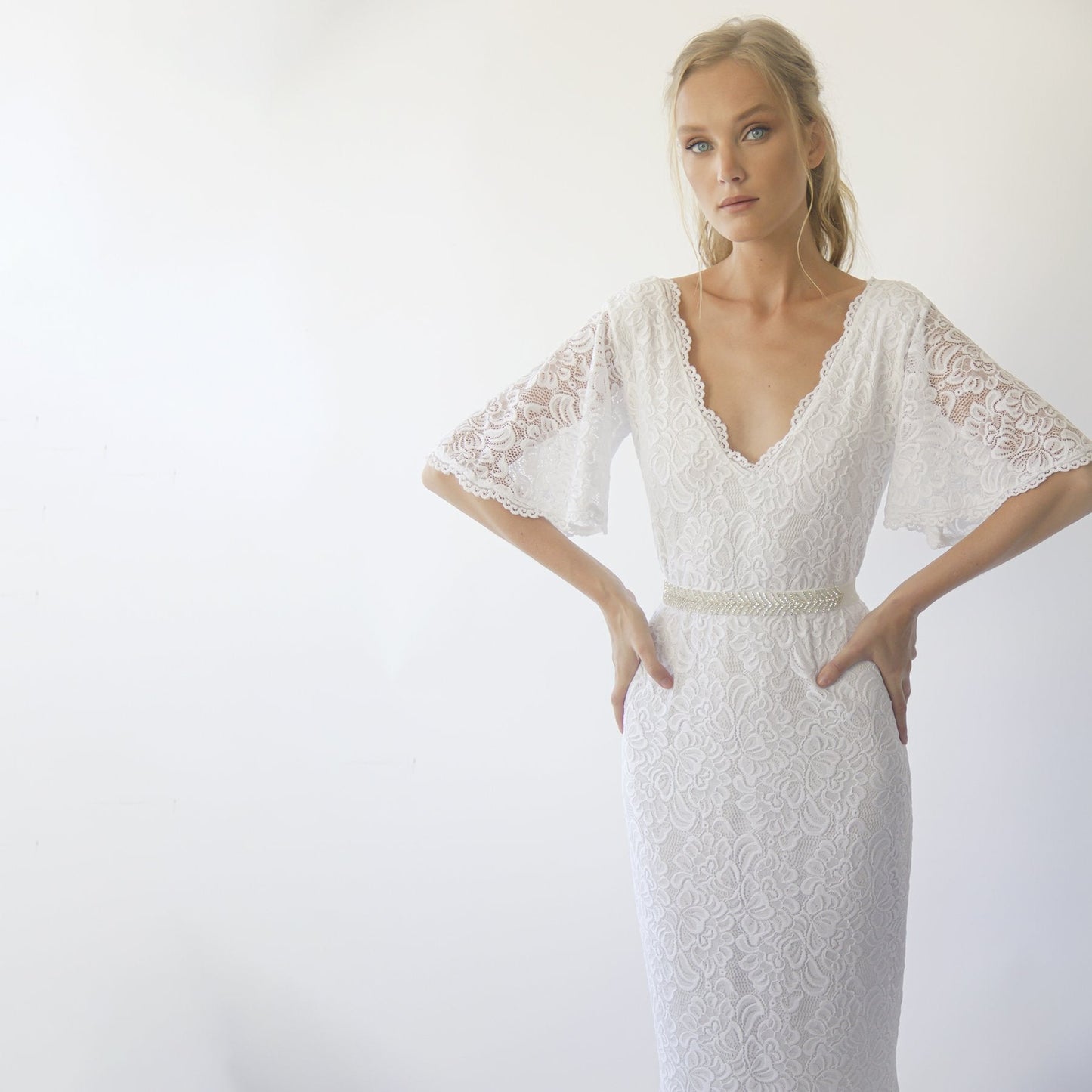 Vivienne Lace Mermaid Gown