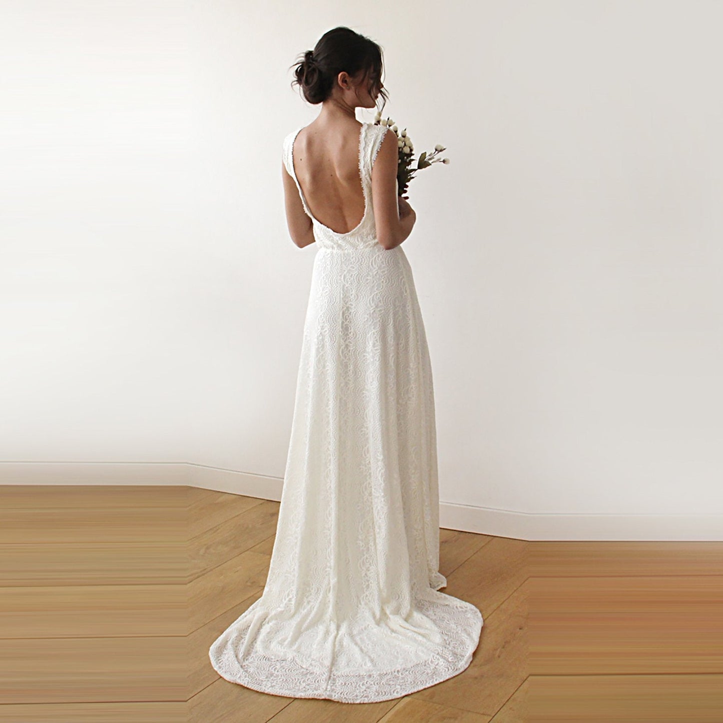 Celeste Vintage Lace Bridal Gown