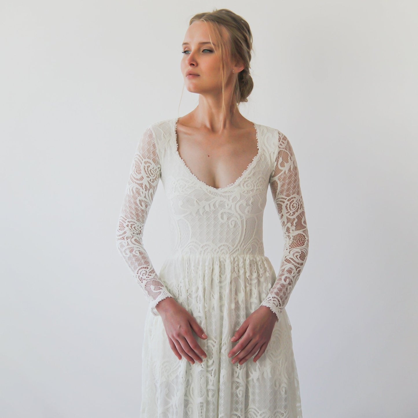 Bianca Éternelle Lace Gown