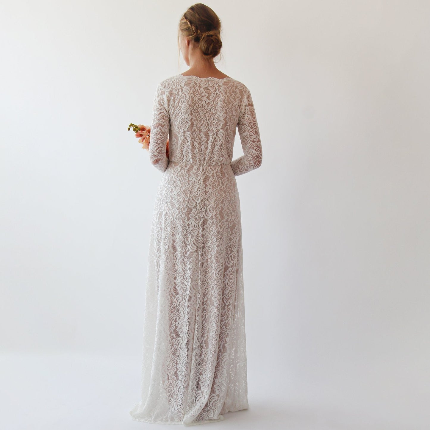 Antoinette Rosa Lace Dress