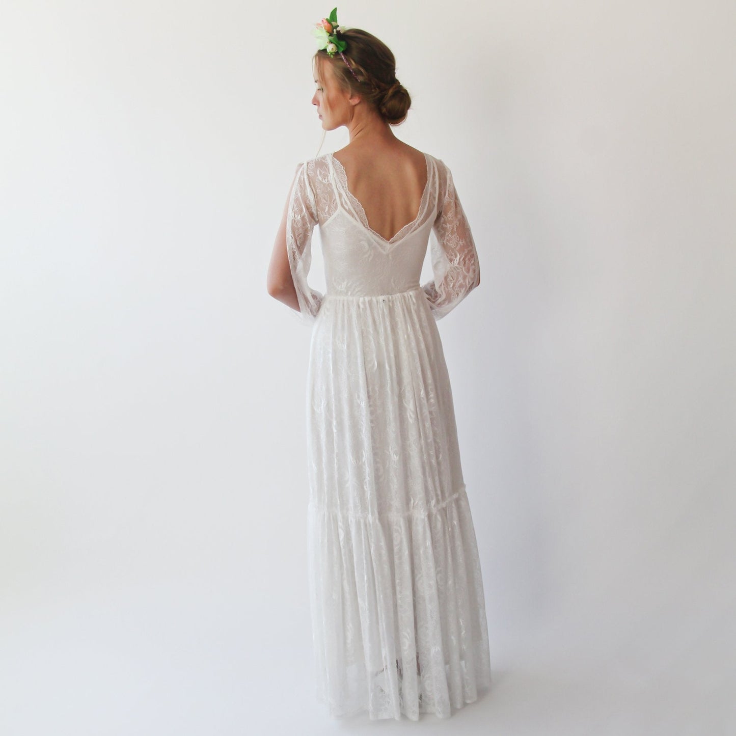 Seraphine Boho Lace Bridal Gown