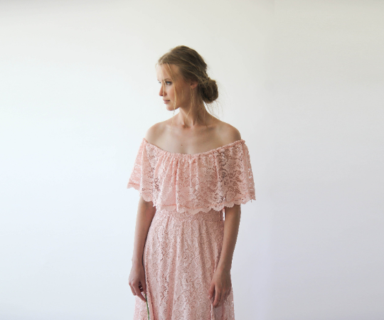 Rosalie Boho Lace Maxi Dress