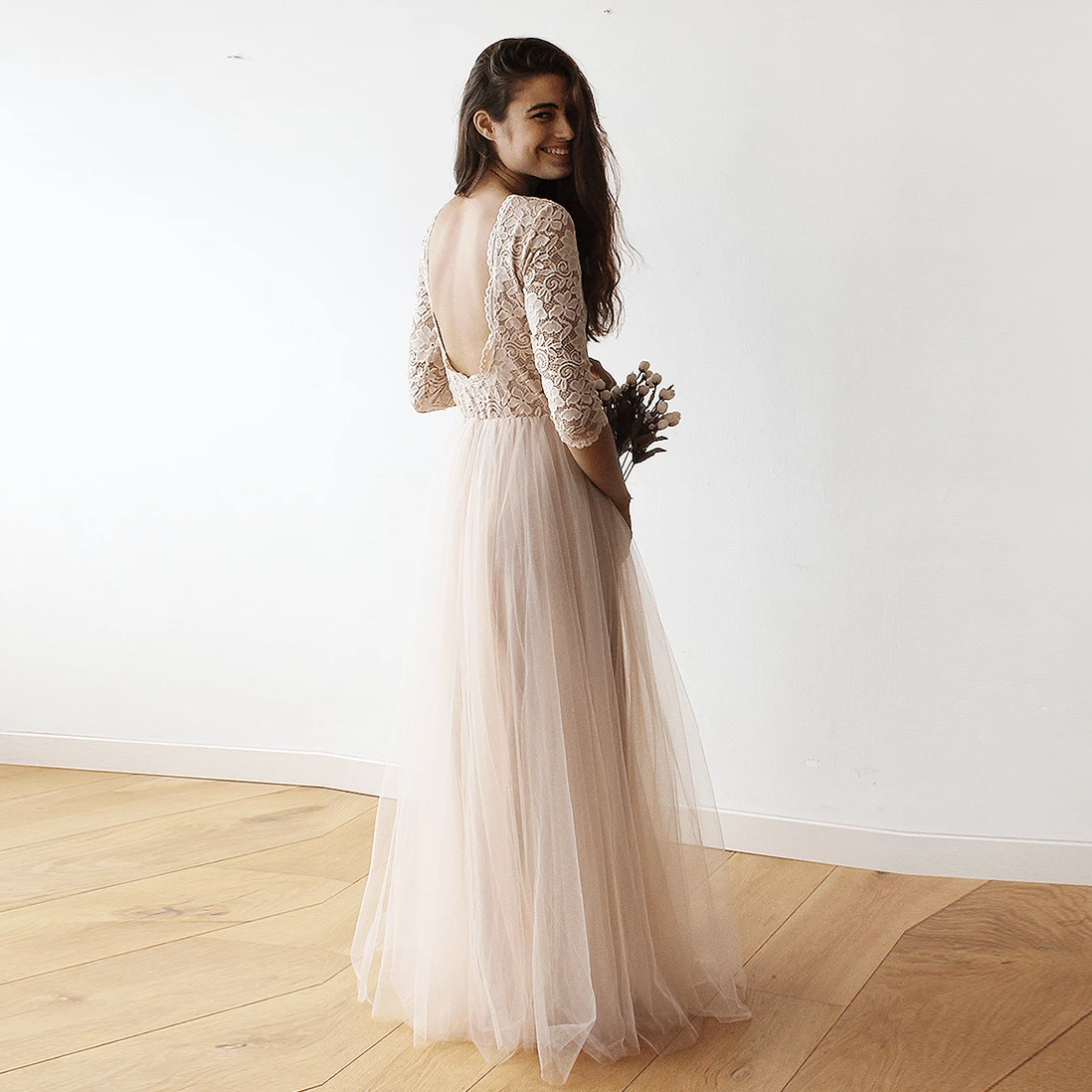 Eternal Rose Tulle Skirt