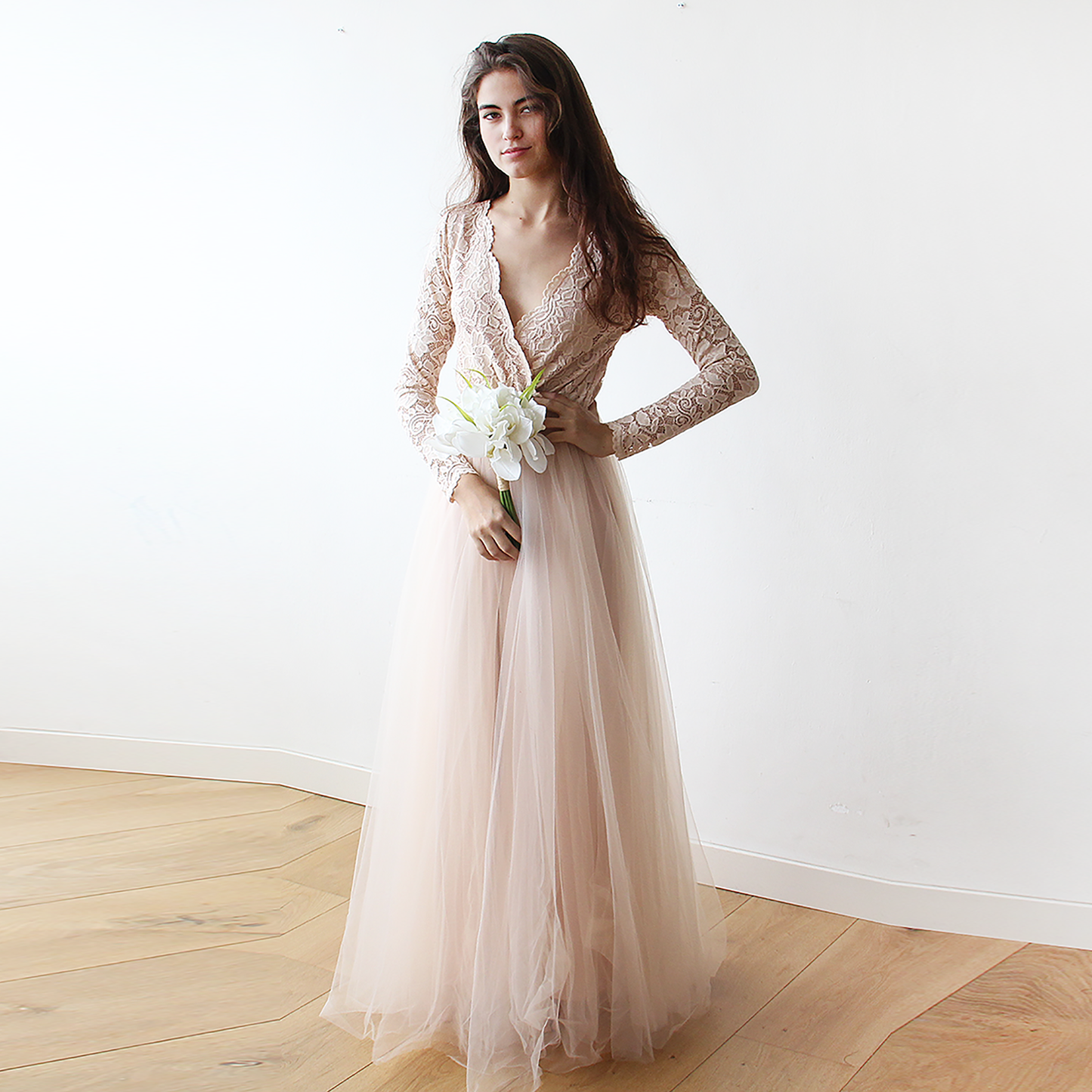 Étoile Pink Bridal Gown