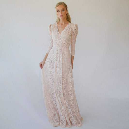 Rosa Bella Vintage Lace Gown