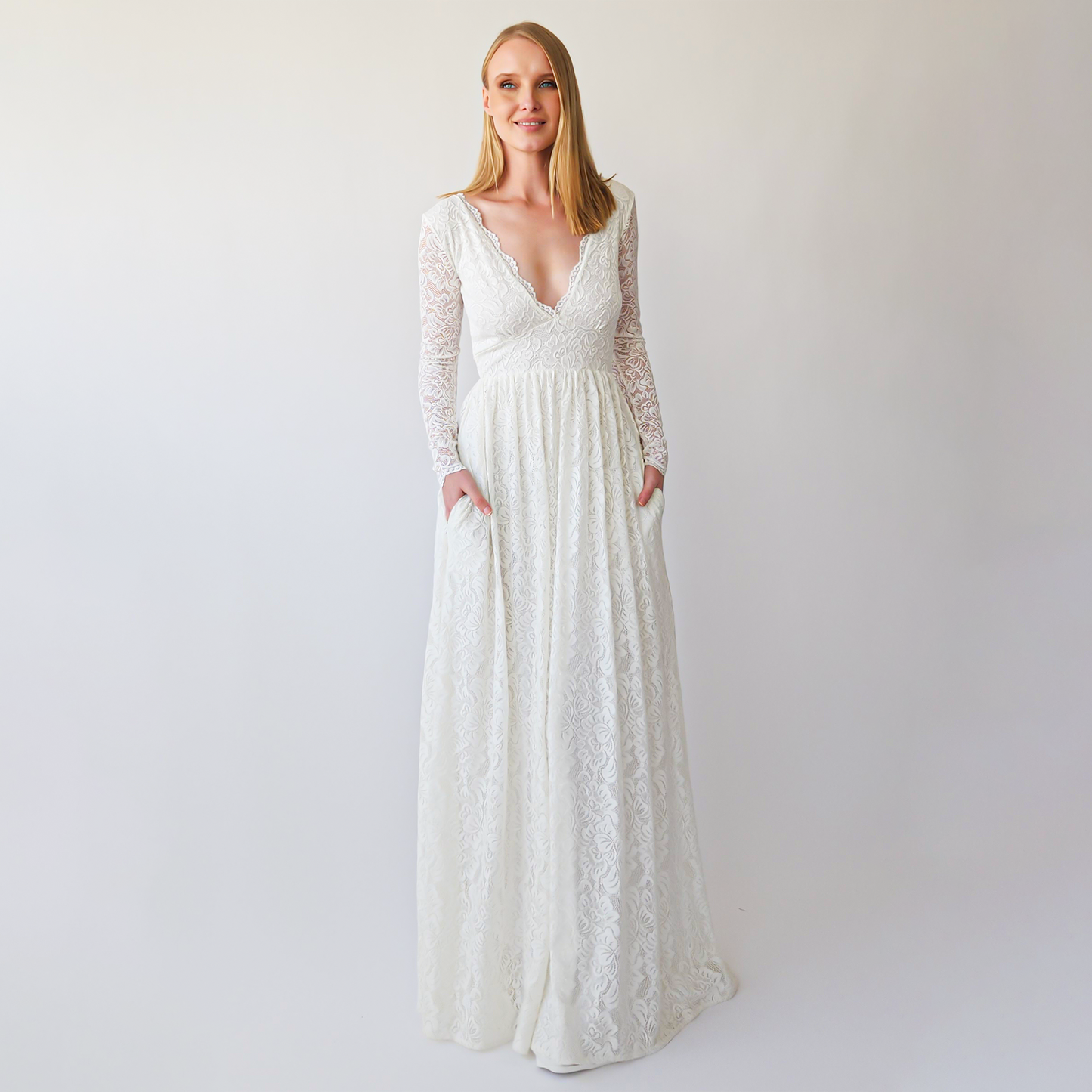 Luciana Boho Ivory Lace