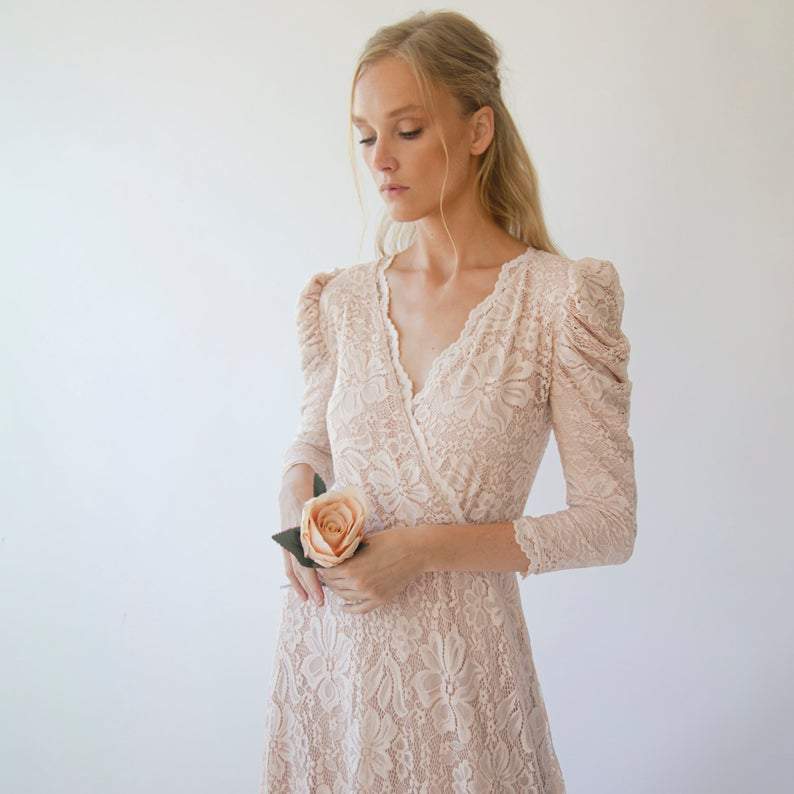 Rosa Bella Vintage Lace Gown