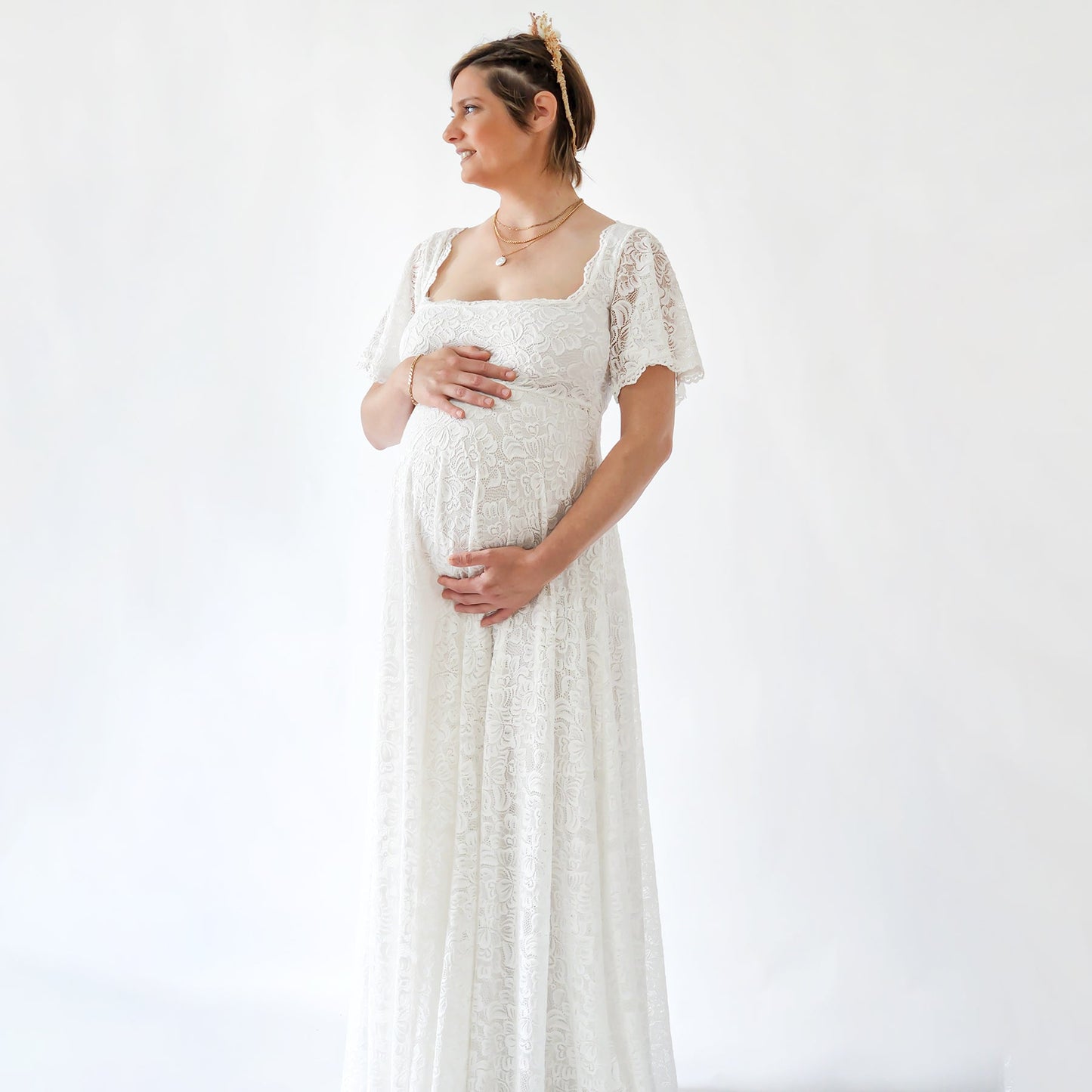 Luna Bella Maternity Gown