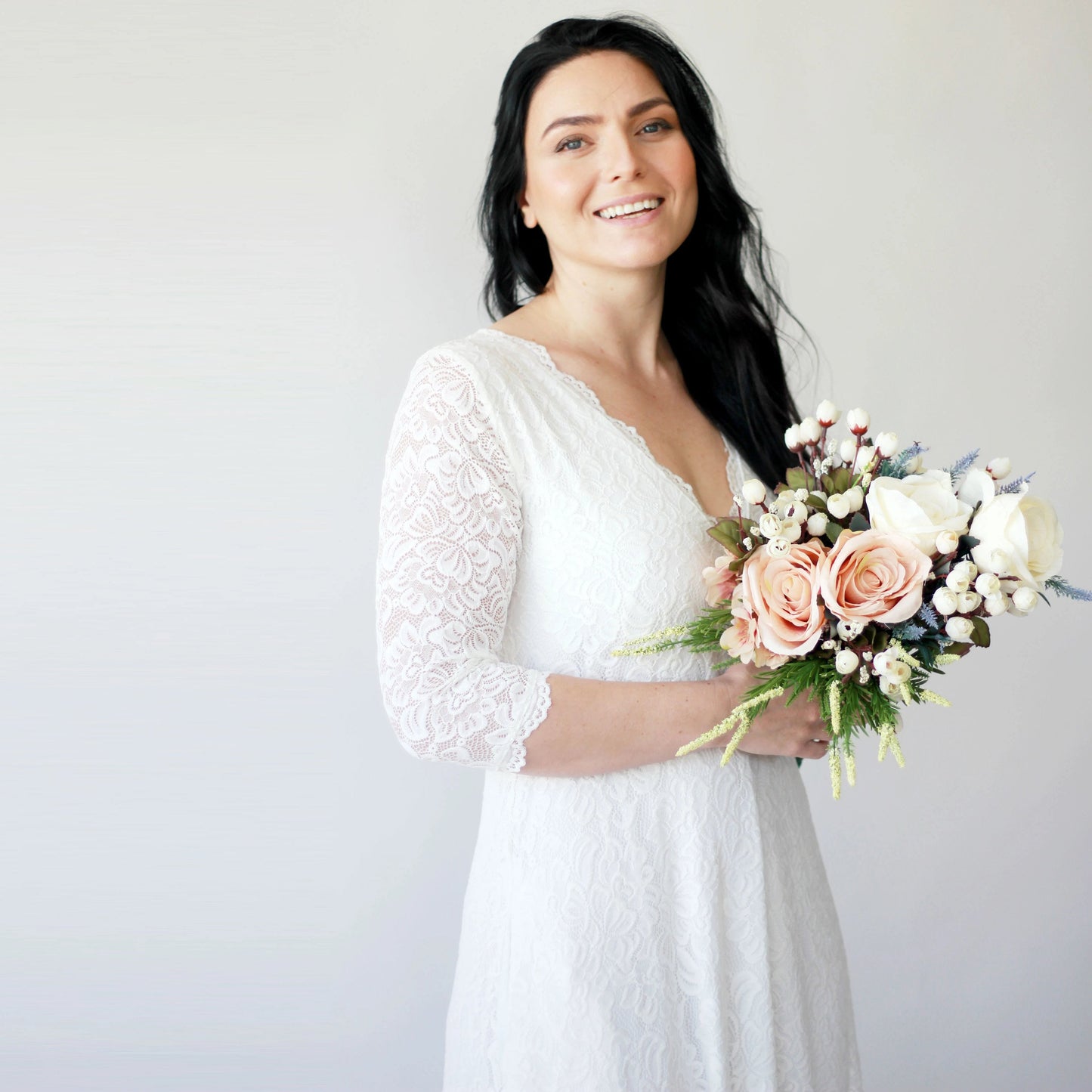 Timeless Ivory Lace Wedding Dress