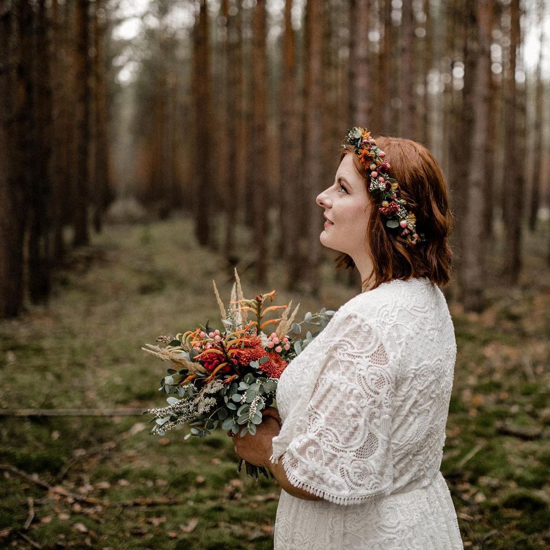 Luna Bohemian Lace Gown