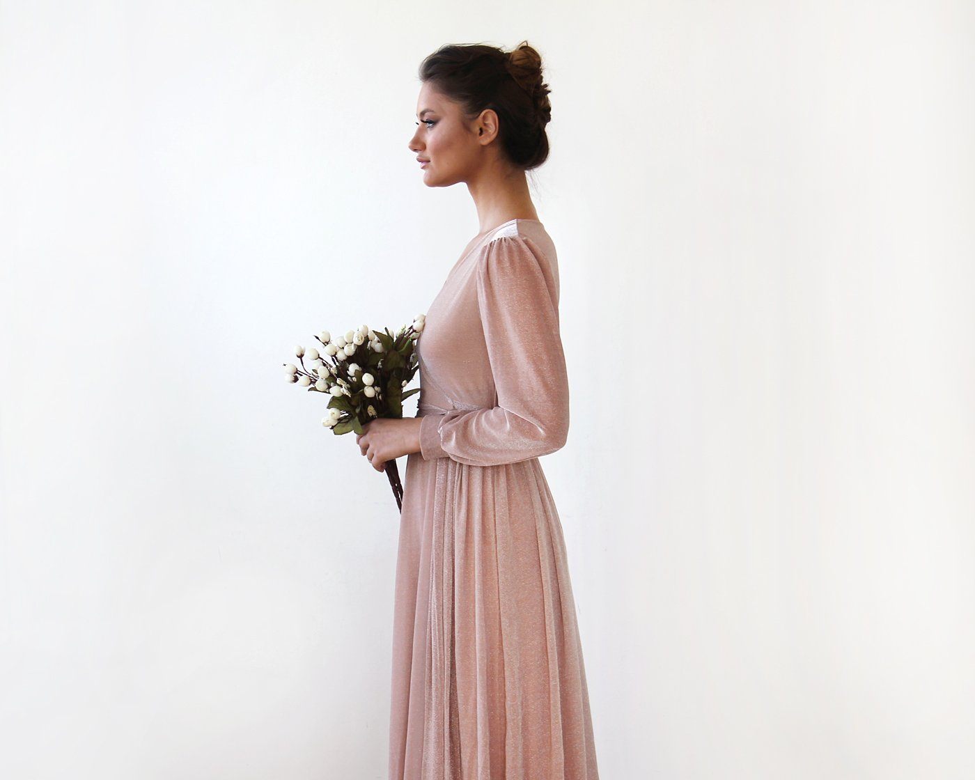 Seraphina Wrap Maxi Gown