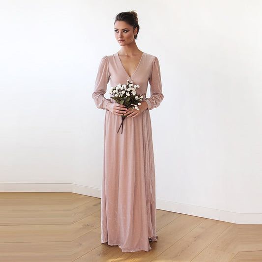 Seraphina Wrap Maxi Gown