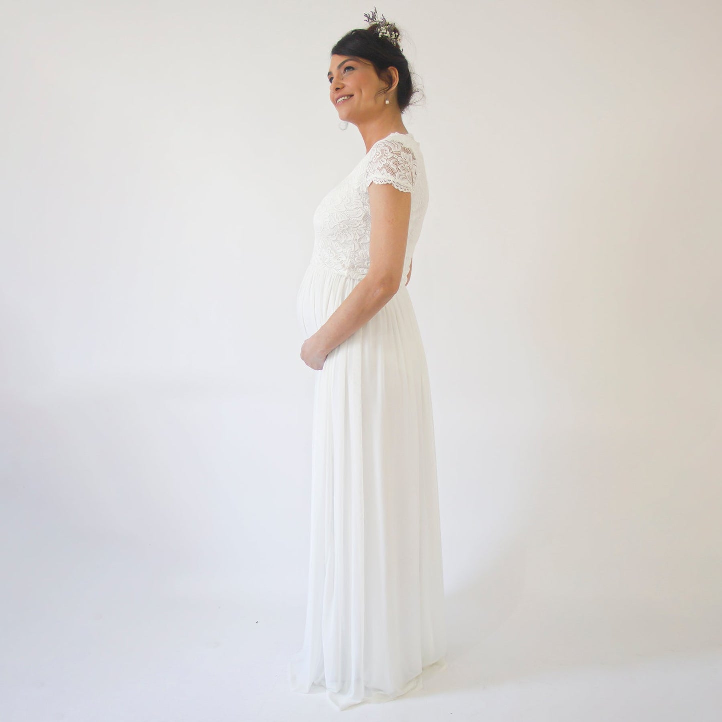 Allegra Empire Maternity Gown