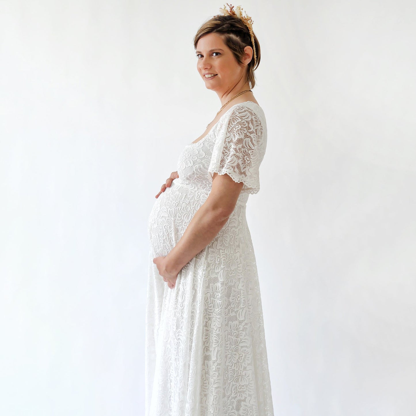 Luna Bella Maternity Gown