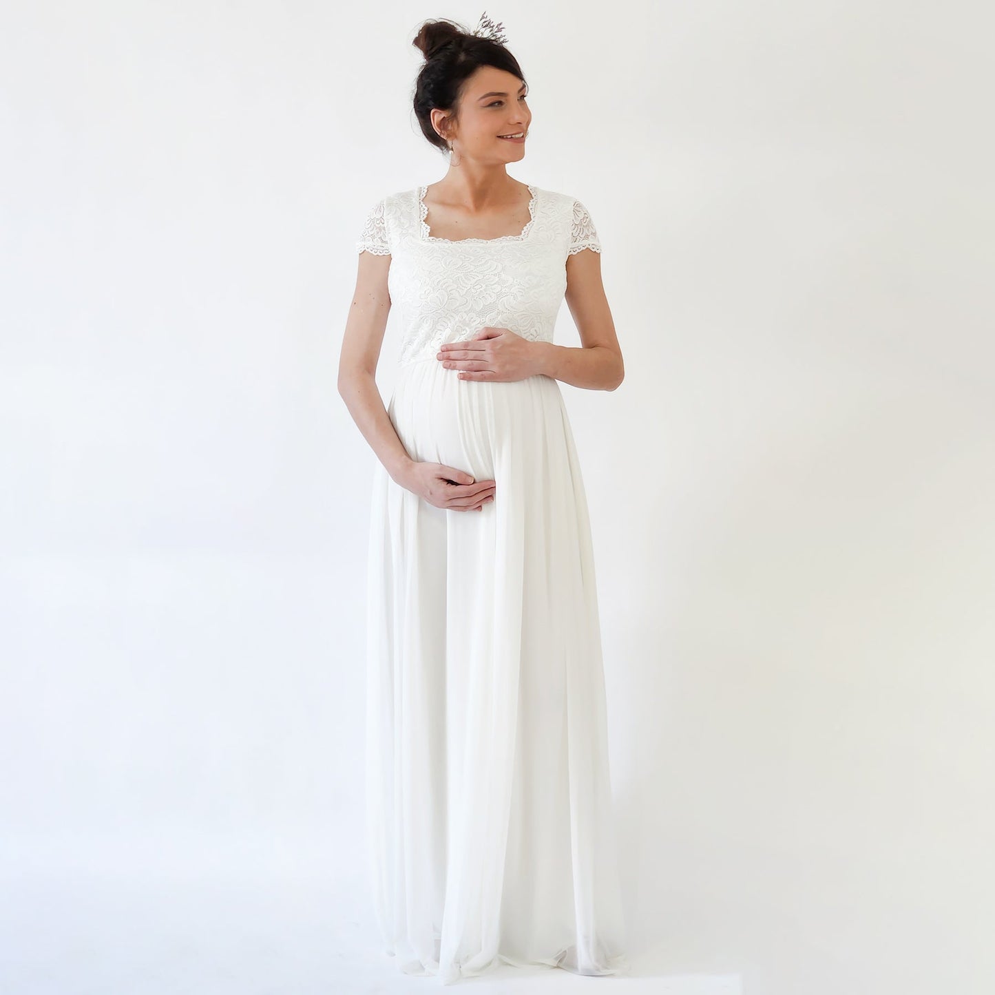 Allegra Empire Maternity Gown