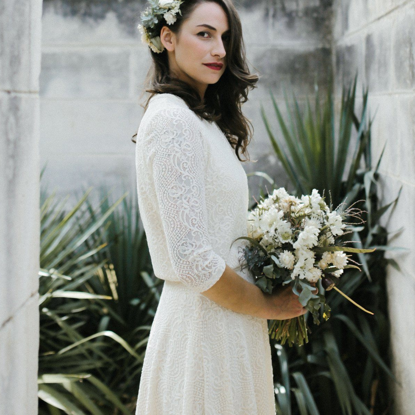 Isadora Ivory Lace Maxi Skirt