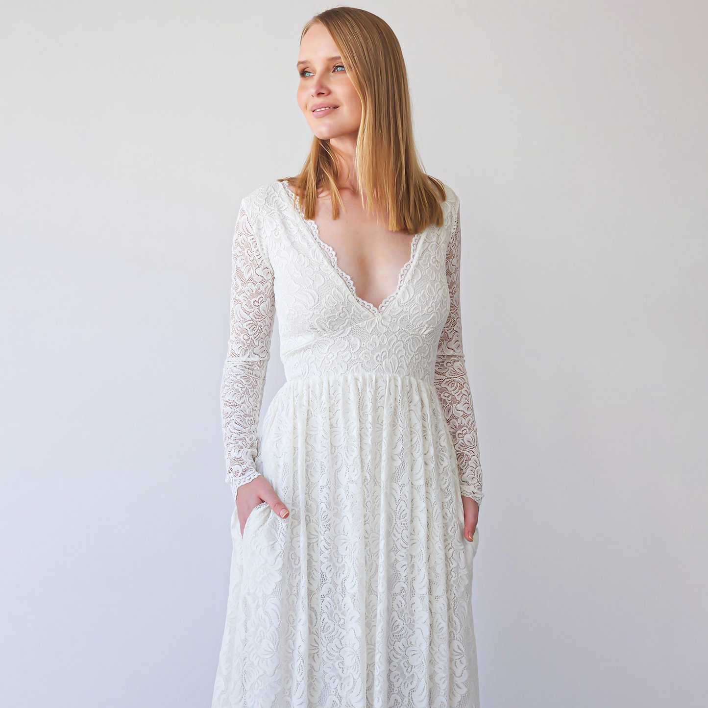 Luciana Boho Ivory Lace