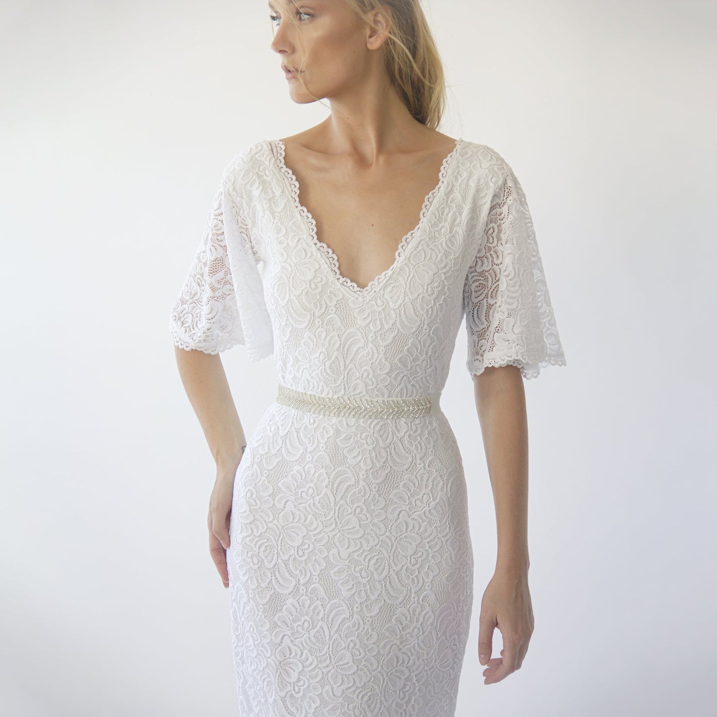 Vivienne Lace Mermaid Gown