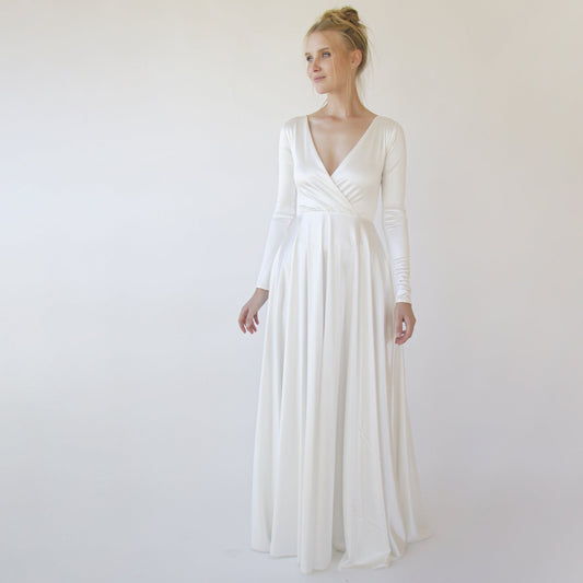 Élise Satin Elegance Gown