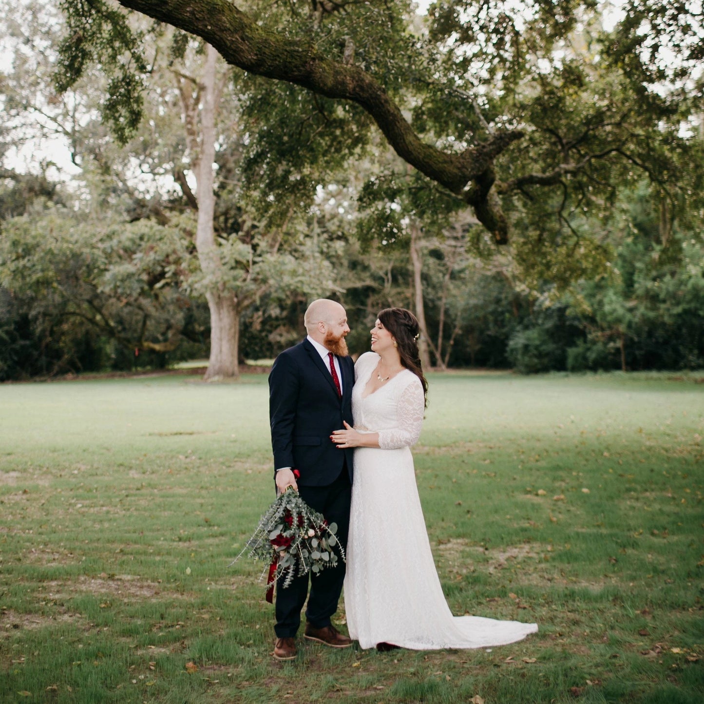 Lumière Bridal Gown with Train