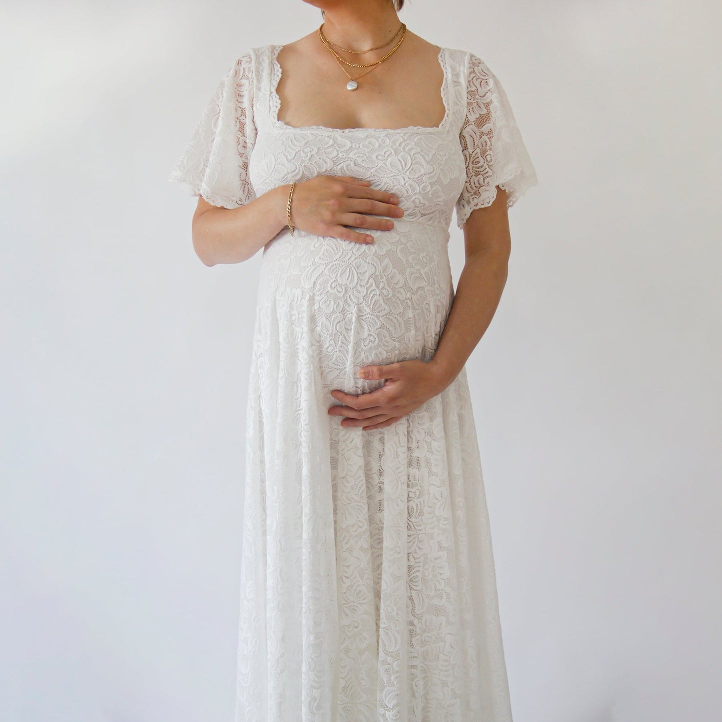 Luna Bella Maternity Gown