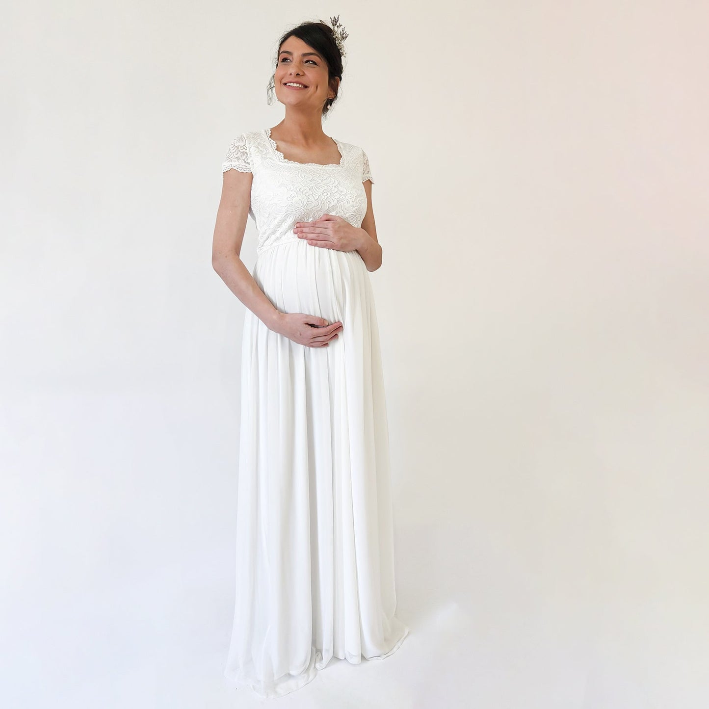 Allegra Empire Maternity Gown