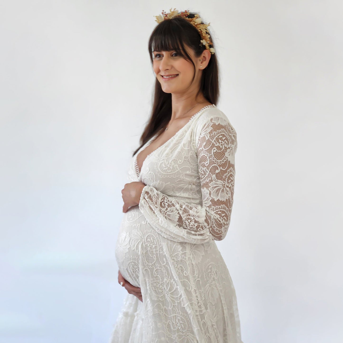 Alessia Fiora Maternity Wedding Dress