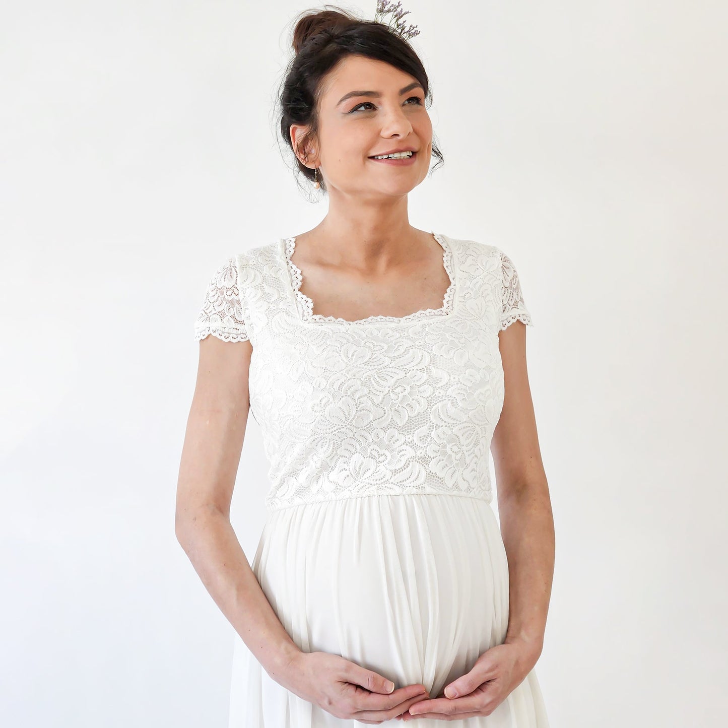 Allegra Empire Maternity Gown