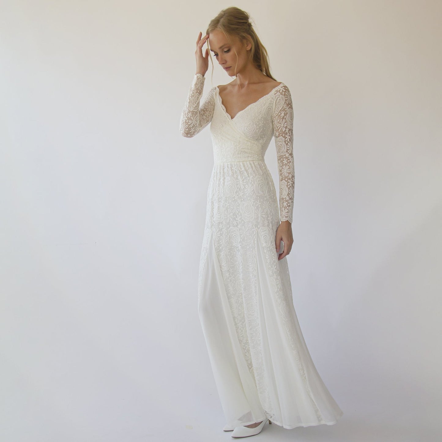 Luciana di Fiore Lace Gown