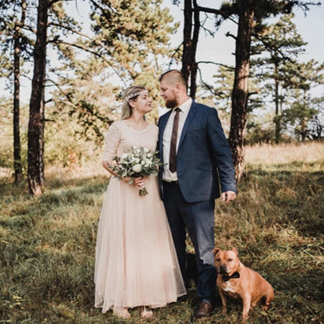 Celeste Noir Lace Gown