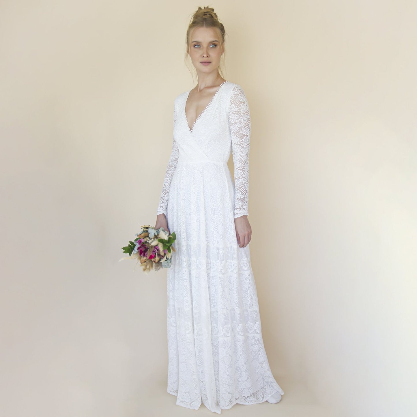 Sofia di Luce Lace Gown