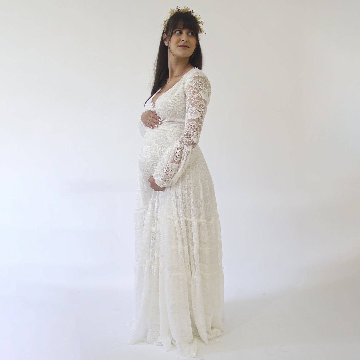 Alessia Fiora Maternity Wedding Dress