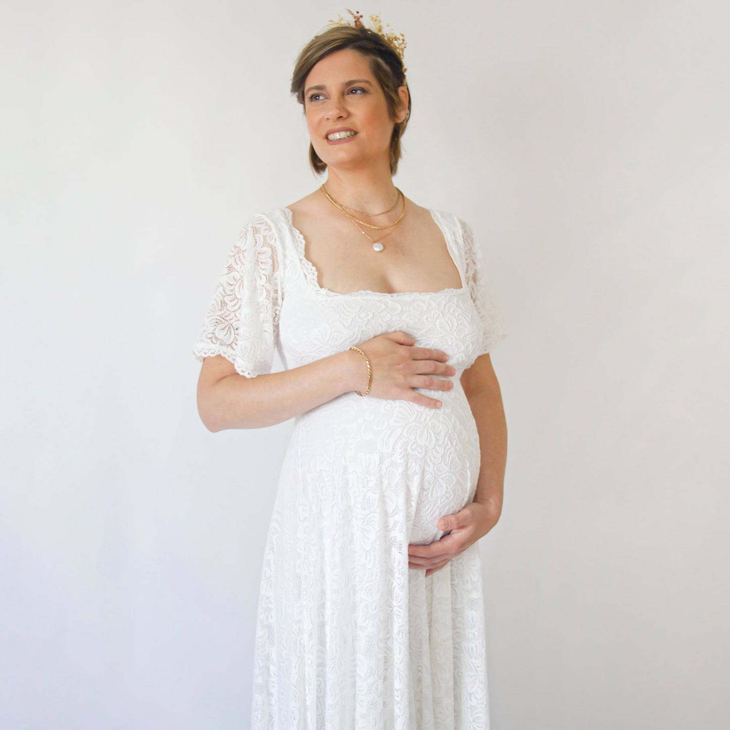 Luna Bella Maternity Gown