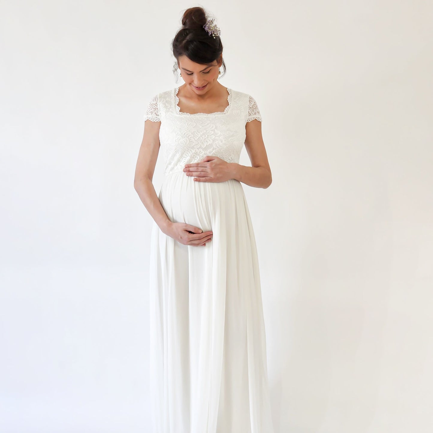 Allegra Empire Maternity Gown