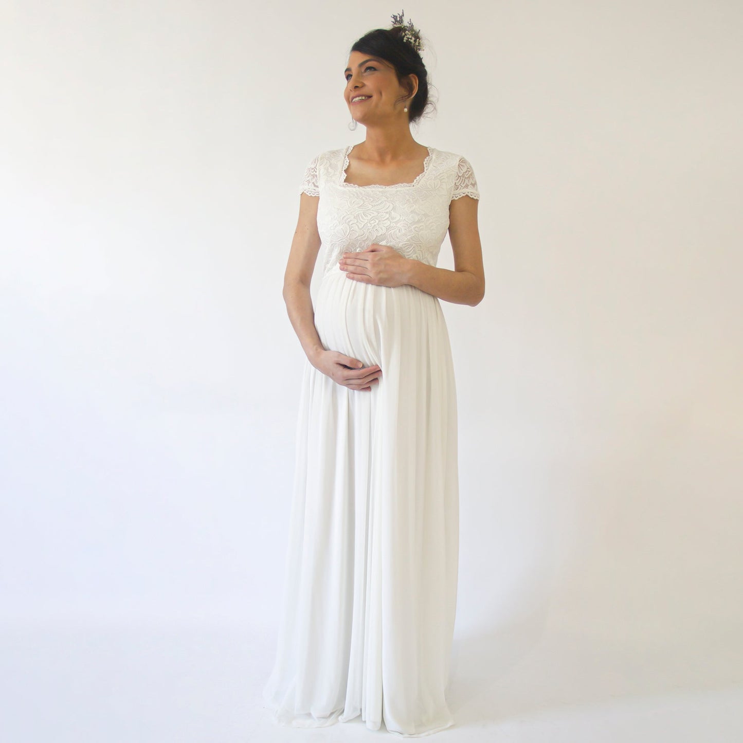 Allegra Empire Maternity Gown