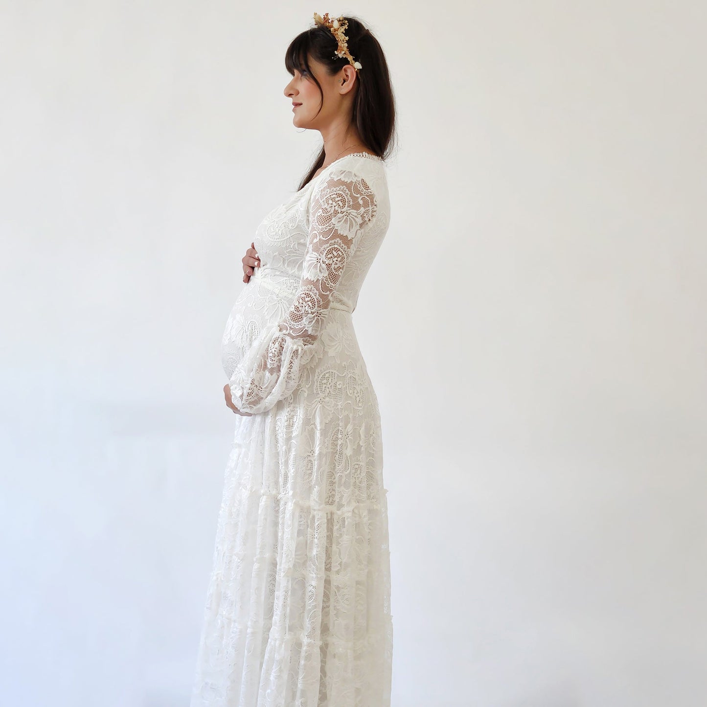 Alessia Fiora Maternity Wedding Dress