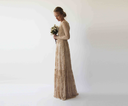 Soleil Lace Gown