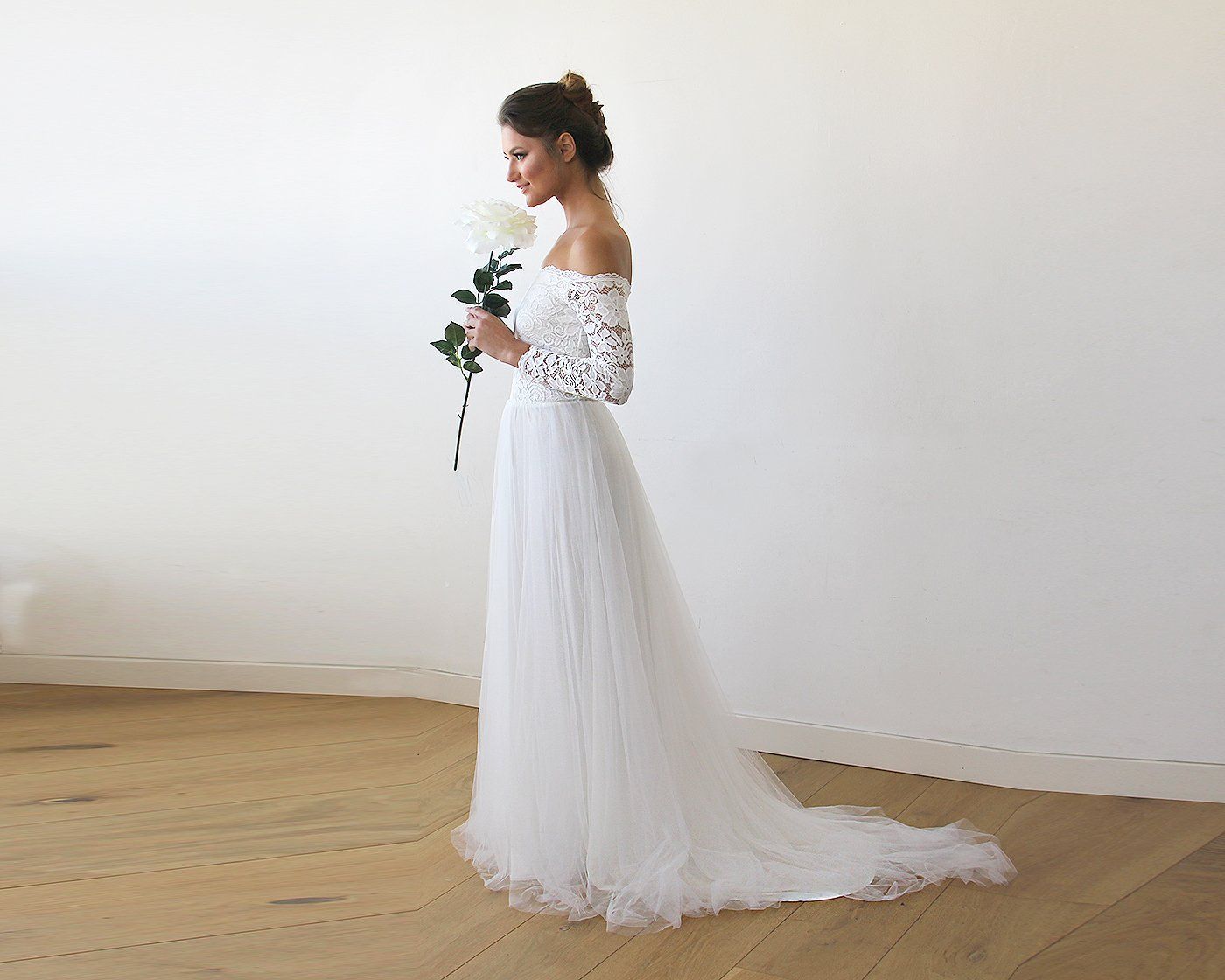 Vivienne di Fiore Long Sleeve Wedding Gown