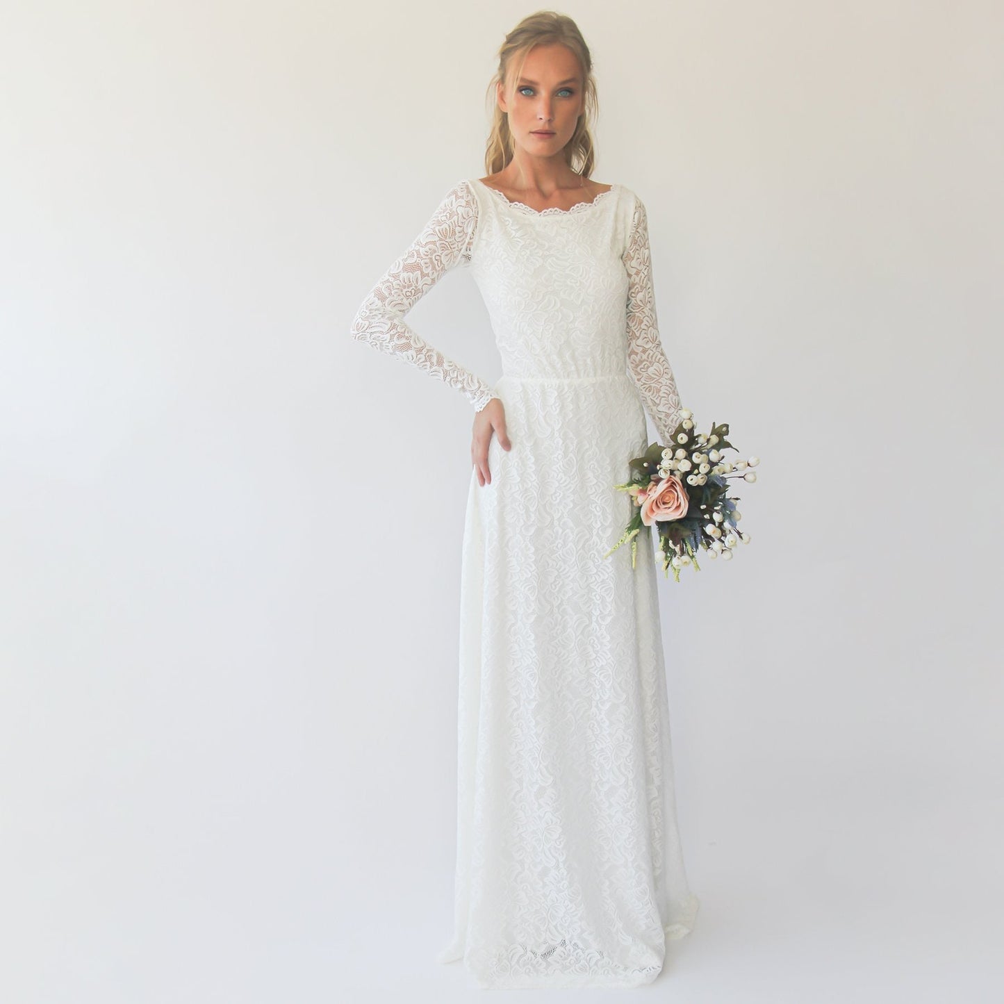 Celeste Lace Gown