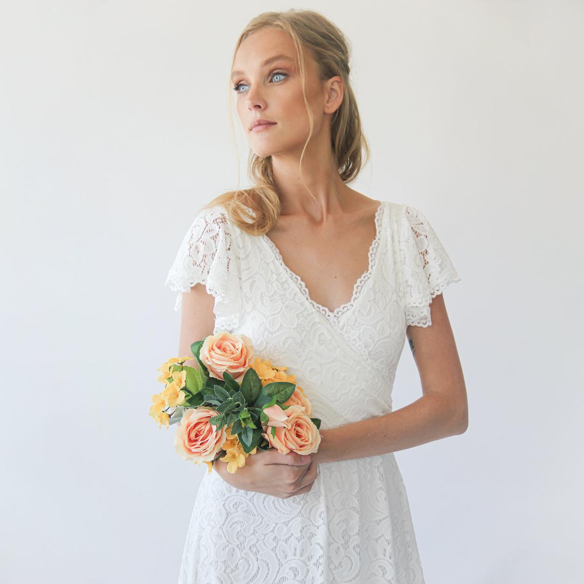 Giovanna Fleur Lace Gown