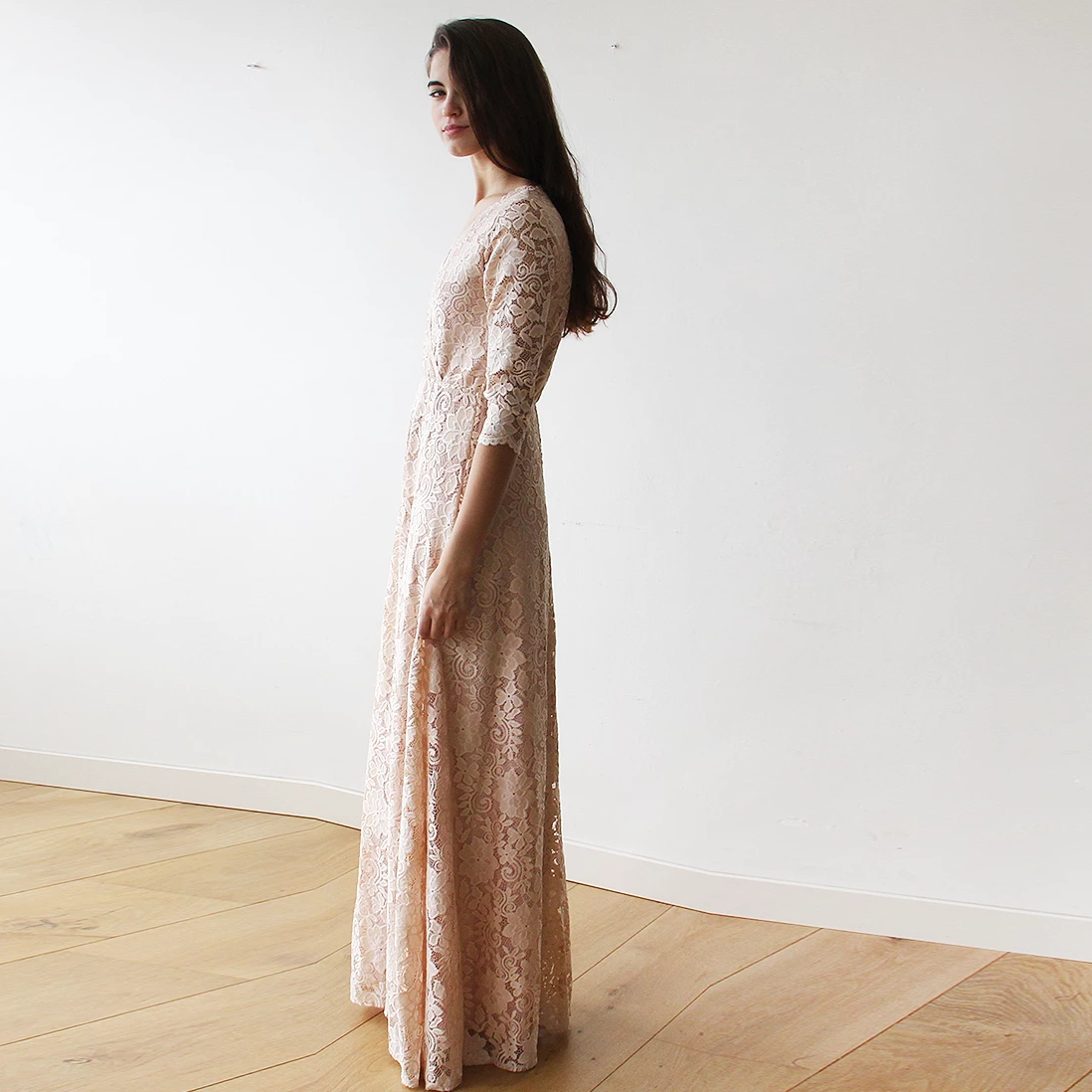 Celeste Amélie Vintage Maxi Gown