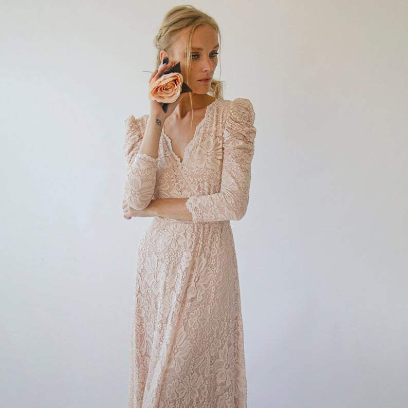 Rosa Bella Vintage Lace Gown