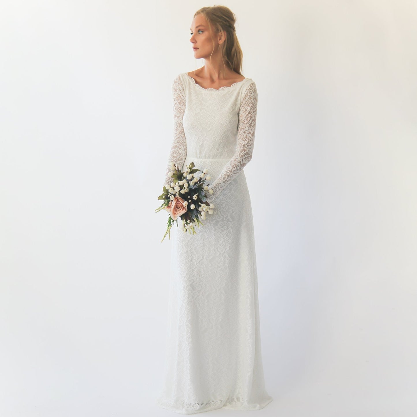 Celeste Lace Gown