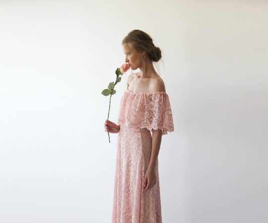 Rosalie Boho Lace Maxi Dress