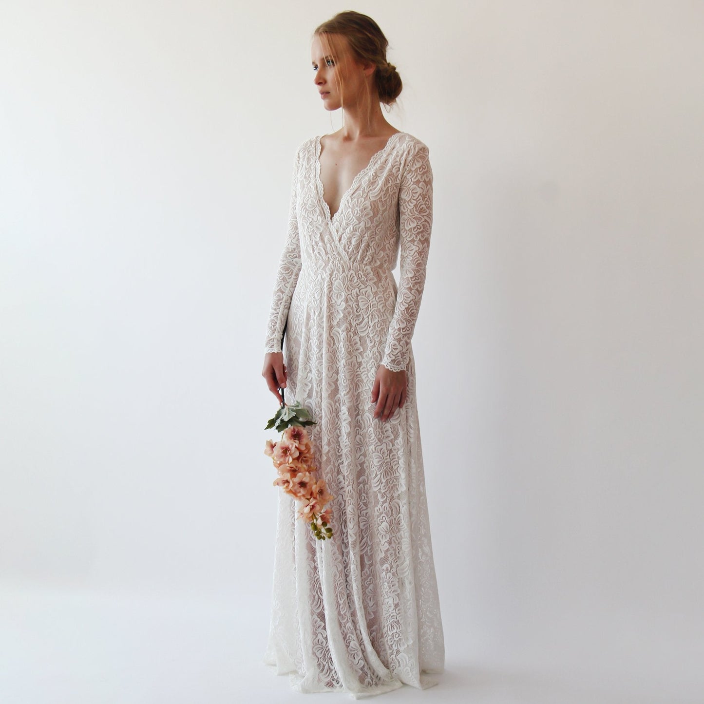 Antoinette Rosa Lace Dress