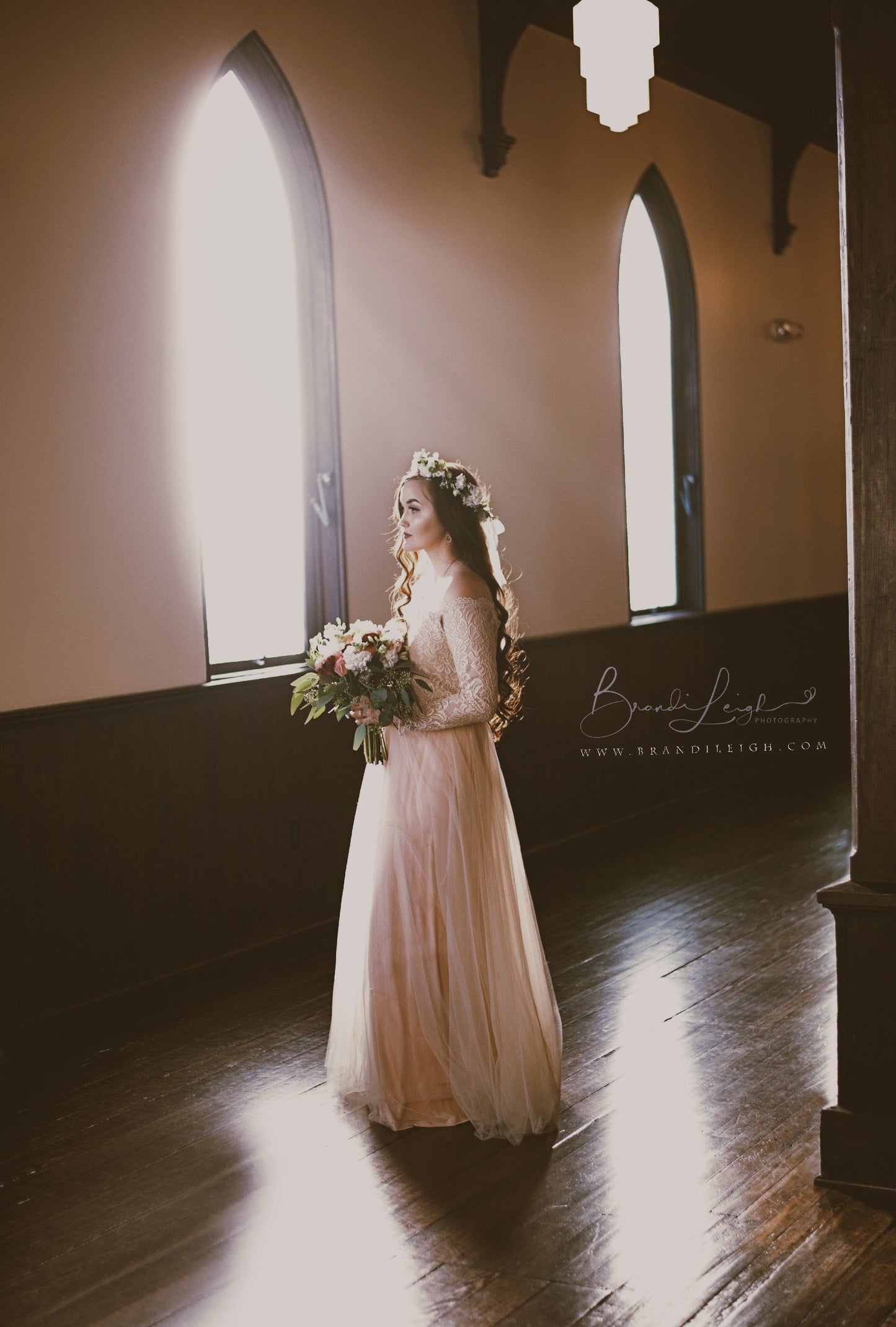 Rosa Eleganza Tulle Gown