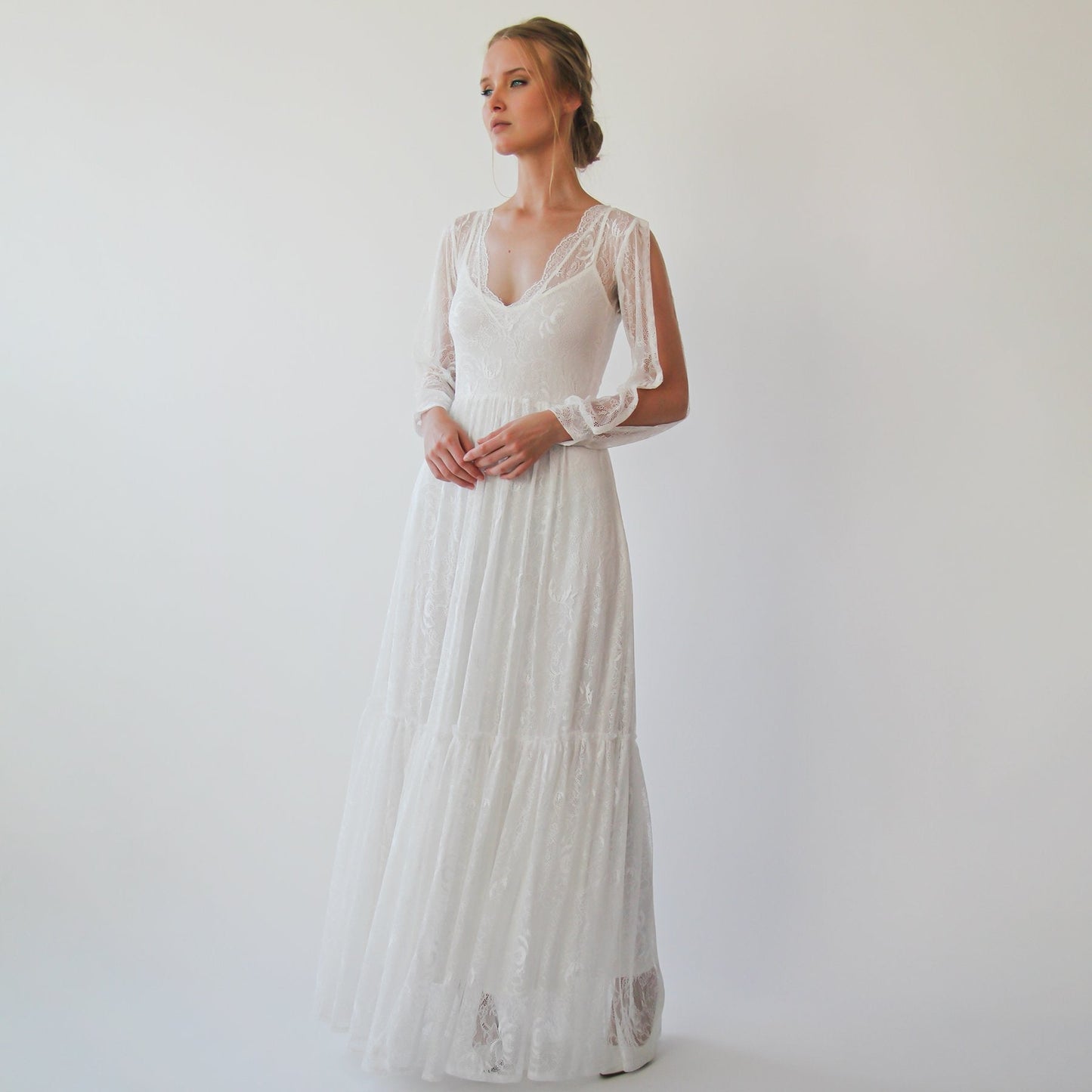 Seraphine Boho Lace Bridal Gown